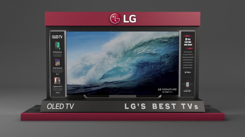 LG Sam's Club 55" OLED Display